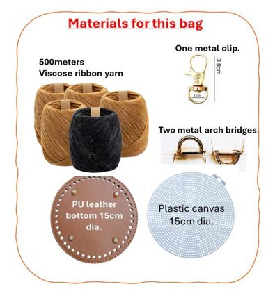 Riviera Rose Bucket Bag Crochet Pattern