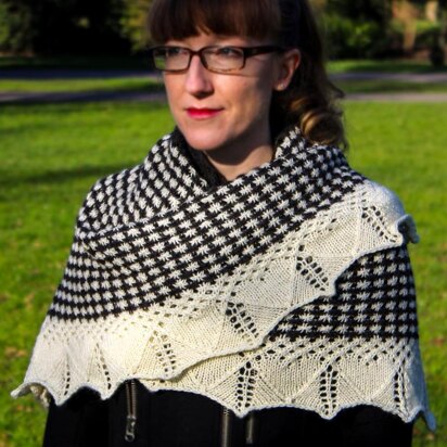 Asterisks Shawl