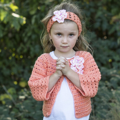 Cascade Yarns A290 Flower Friendly Sweater & Headband (Free)