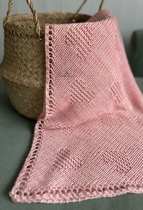 Warm Hearts Baby Blanket