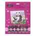 Crystal Art Panda, 18x18cm Card Diamond Painting Kit