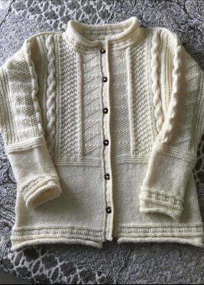 Gansey cardigan