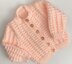 Little Loops Crew Neck Baby Cardigan