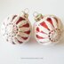 Lace Christmas Baubles