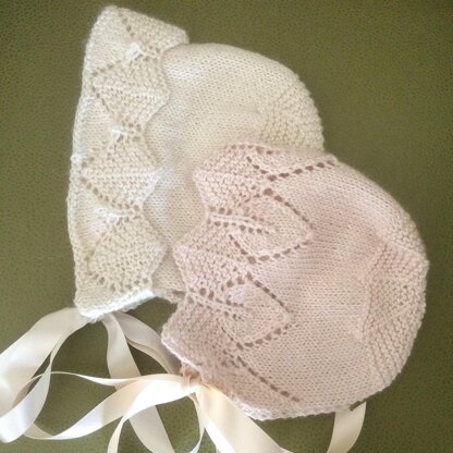 Traditional Lace Baby Bonnets