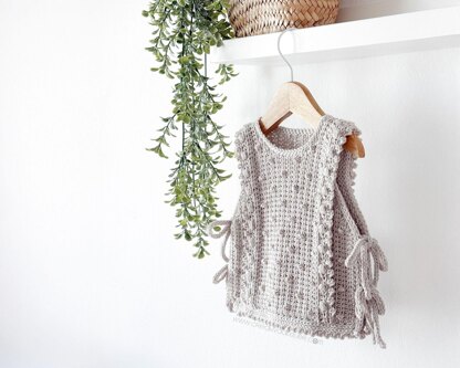 6-sizes – PICOTS Crochet Vest Pattern