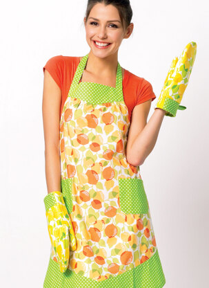 McCall's Apron and Kitchen Accessories M6978 - Paper Pattern Size All Sizes In One Envelope