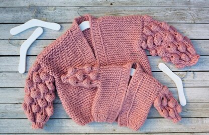 Peony Bubbles Cardigan