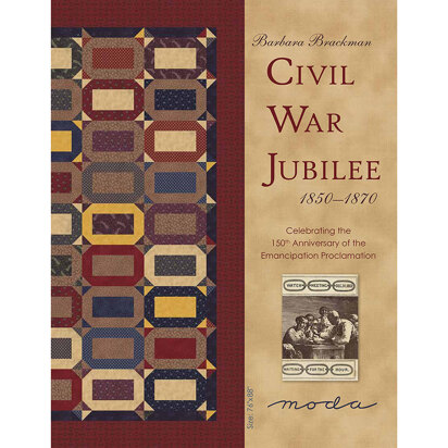 Moda Fabrics Civil War Jubilee Quilt - Downloadable PDF