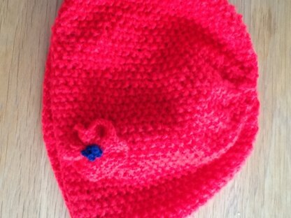 Hat with Poppy