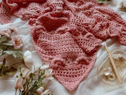 The Floating Lotus Shawl