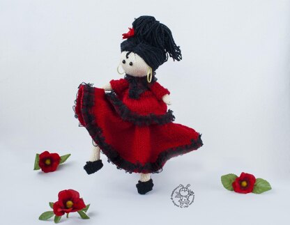 Spanish dancer doll