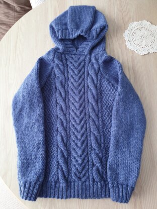 Aran hoodie