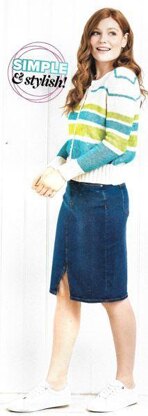 Simple Striped Cardigan
