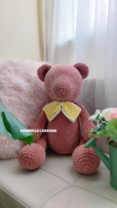 Faceless teddy store bear