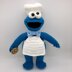 Sesame Street Cookie Monster & Gonger (set of 2)