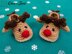 Reindeer Booties - Baby sizes