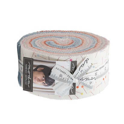 2,5"-Stoffstreifen-Rollen „Make Time“ von Moda Fabrics – 24570JR
