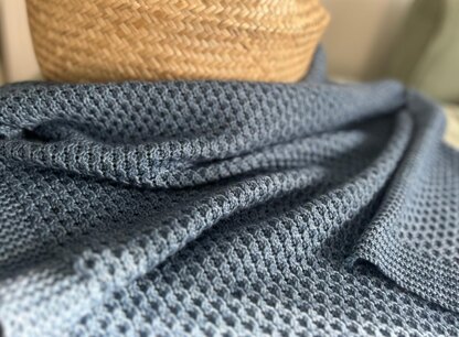 Cozy Cables Baby Blanket