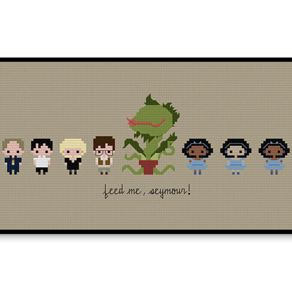 Little Shop of Horrors Bite Size - PDF Cross Stitch Pattern