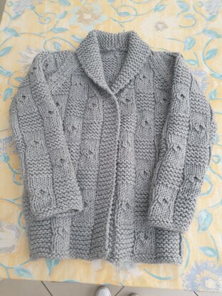 Ladies chunky cardigan