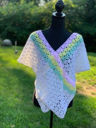 Spring into Summer, Fall into Winter Shawl