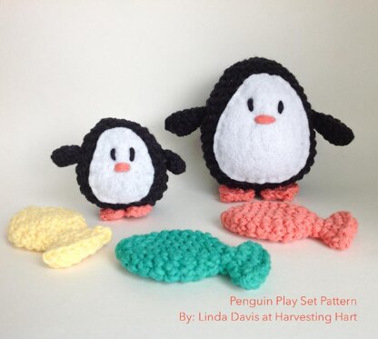 Penguin Winter Play Set Pattern