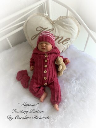 Alyssum Hooded Romper set