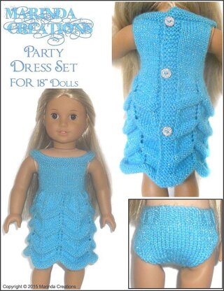 PARTY DRESS SET For AG Dolls
