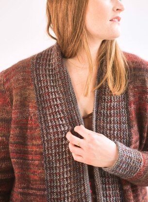 Hartwick Cardigan in Berroco Tiramisu - Downloadable PDF