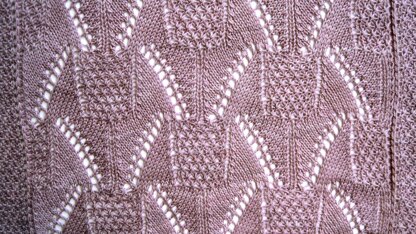 Damask Lace Shawl