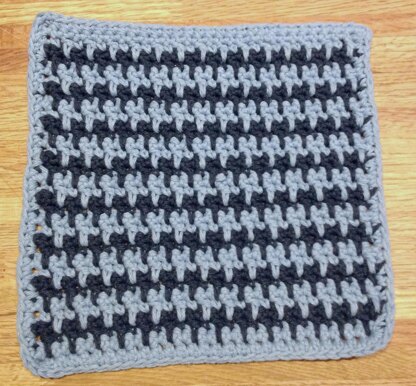 Spike Stripes Washcloth