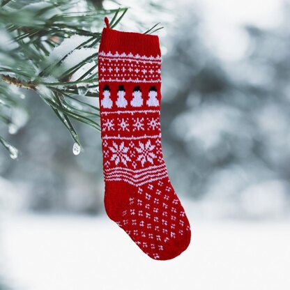 Snowman Stocking