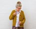 Crochet Ladies V Neck Cardigan