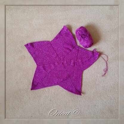 Purple Star blanket