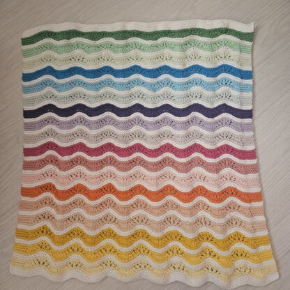 Rainbow blanket