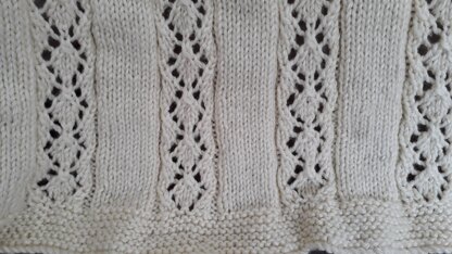 Lace Column Blankets