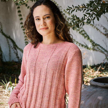 Trendsetter Yarns 6500F Milos - Vertical Stitch Pullover PDF