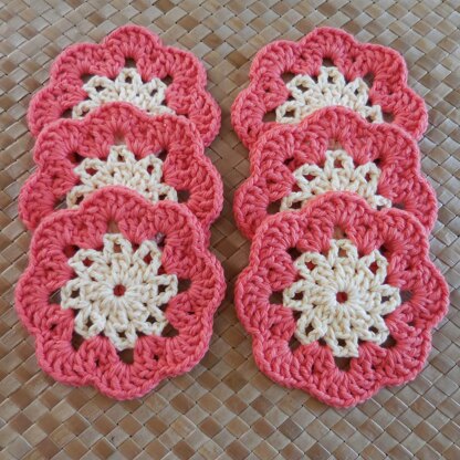 Snowflower Lace Coaster