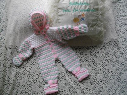 32. Snow Suit for 15-22" Reborn Doll's