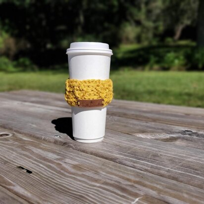 Leaf Me to My Coffee Cup Sleeve