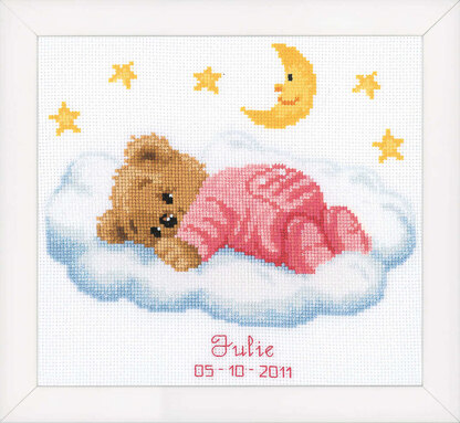 DIMENSIONS CHRISTMAS COUNTED Cross Stitch Kit Sleeping Bears