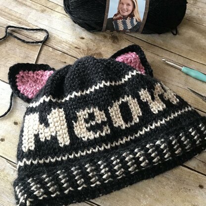 Meow! Kitty Beanie