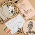 Stitch Happy Tattooed Shoulders Embroidery Kit - 7in