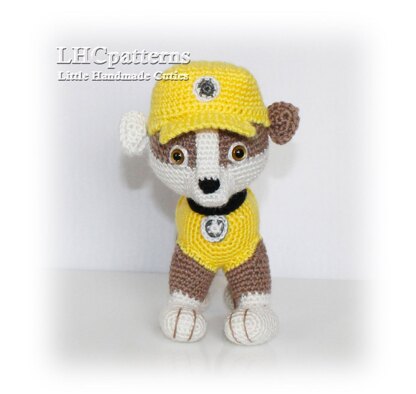 Rubble Pup Paw Patrol Crochet Pattern
