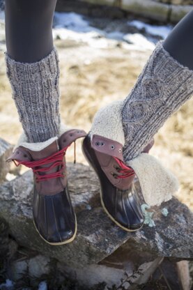 Corker Socks in Berroco Inca Tweed - 346-5