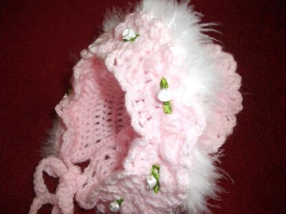 Girls crochet hat