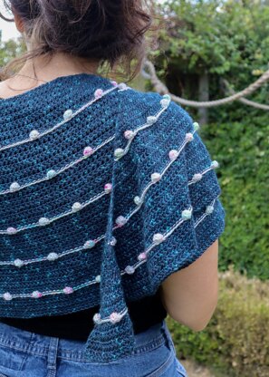 Festoon Crescent Shawl