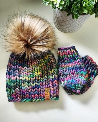 The Sooke Toque & Mini Mitts