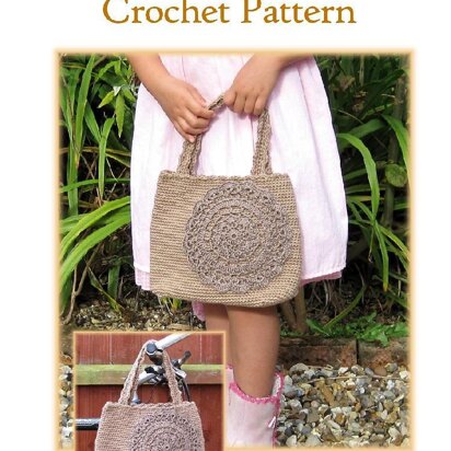 Brown Doily Hand Bag Crochet Pattern